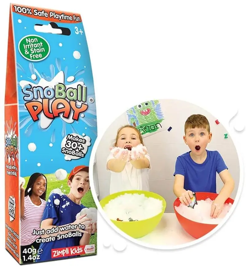 Snowball Play Set – Two-In-One Throwing & Catching Game Box 1