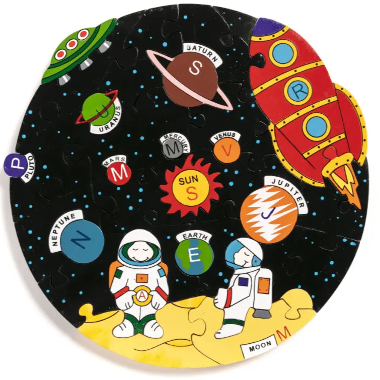 Solar System Educational Jigsaw Puzzle 1
