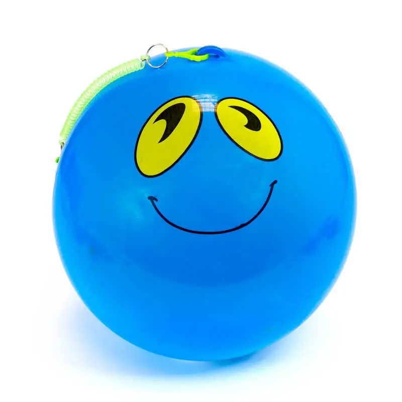 Spiral Fun Face Ball – 18-Inch Bouncy Face Ball 1