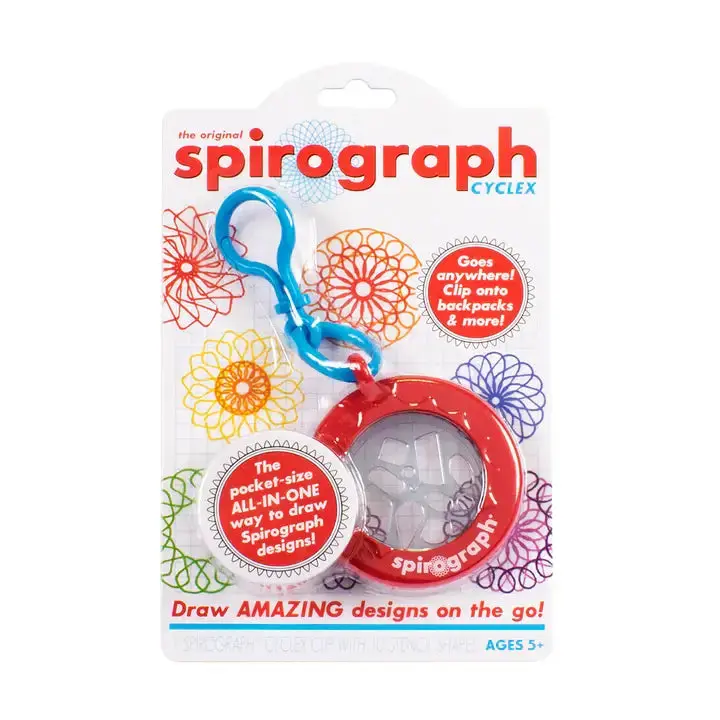 Spirograph Cyclex Clip-On Keychain Art Toy 1