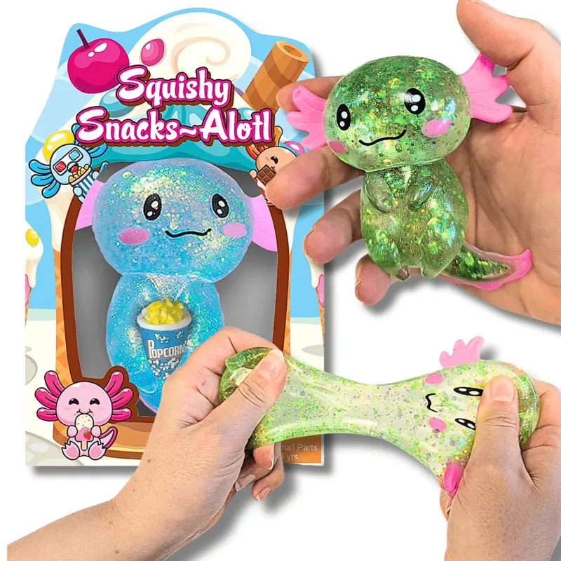 Squishy Snacks-Alotl – Sensory Squeeze Treats For Kids 1