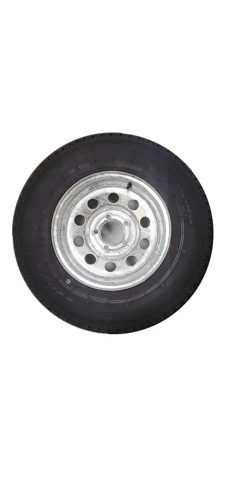 St205/75R14 D-Load Radial Tire And Wheel – 14" Galvanized Rim By Kenda/Loadstar 1
