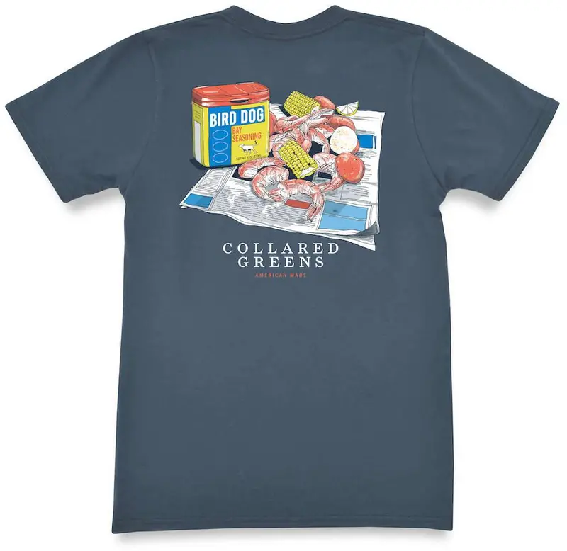 Steel Blue Lowcountry Boil Short Sleeve Tee 1