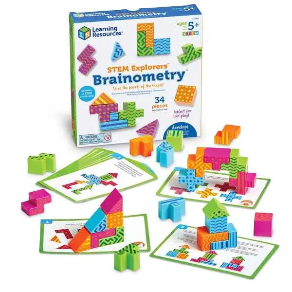 Stem Explorers Brainometry – 3D Shape & Spatial Reasoning Game 1
