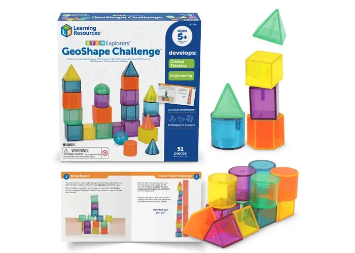 Stem Explorers Geoshape Challenge – Hands-On Geometry Kit 1