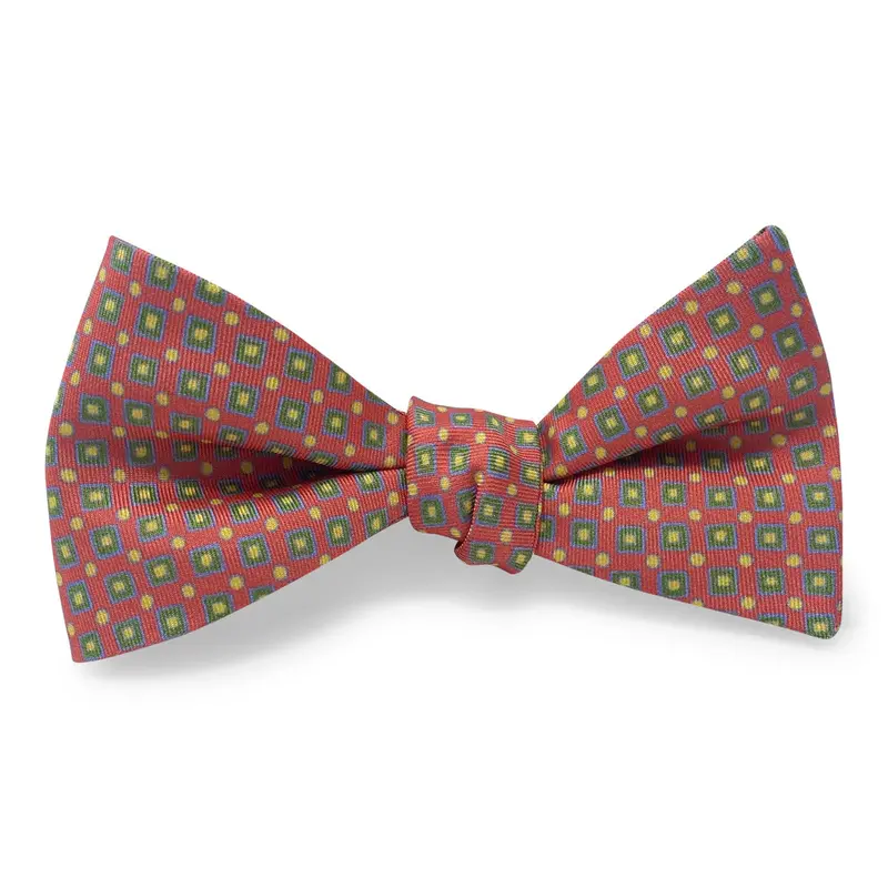 Stewart Coral Hair Bow 1