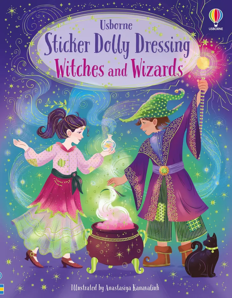 Sticker Dolly Dressing: Witches & Wizards Theme 1