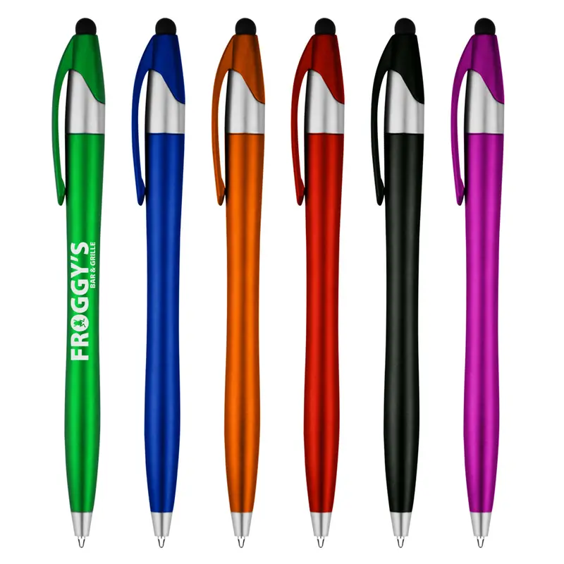 Stylish Malibu-Themed Stylus Pen With Matte Aluminum Finish 1