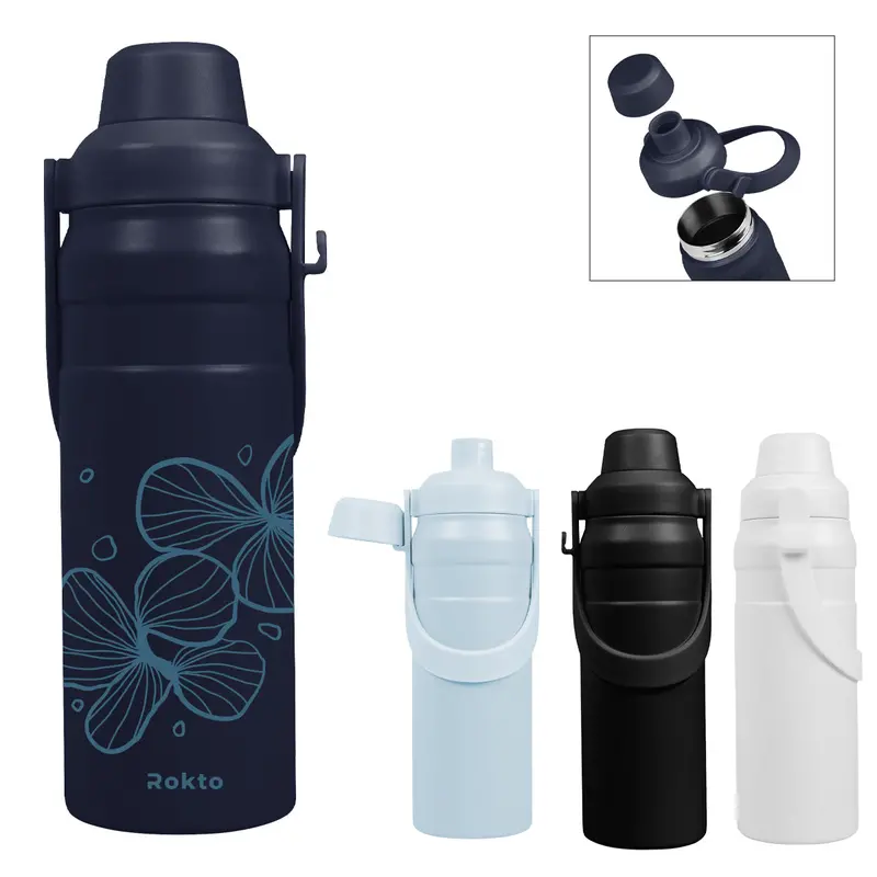 Summit Sip 24 Oz Leak-Resistant Bottle With Integrated Handle 1
