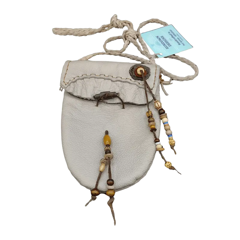 Sundown Designs Leather Gemstone Storage Pouch 1