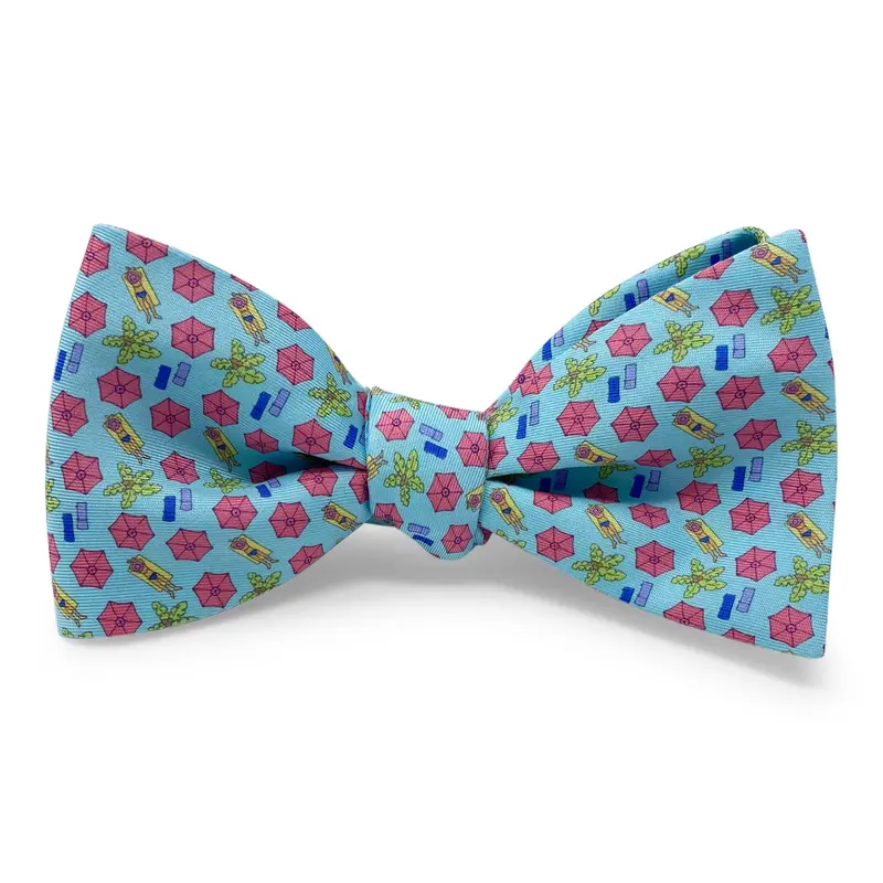 Sunscreen Aqua Bow Tie 1