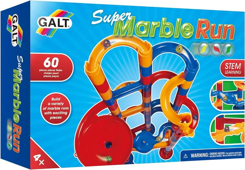 Super Marble Run Construction Set – Stem Building Toy 1