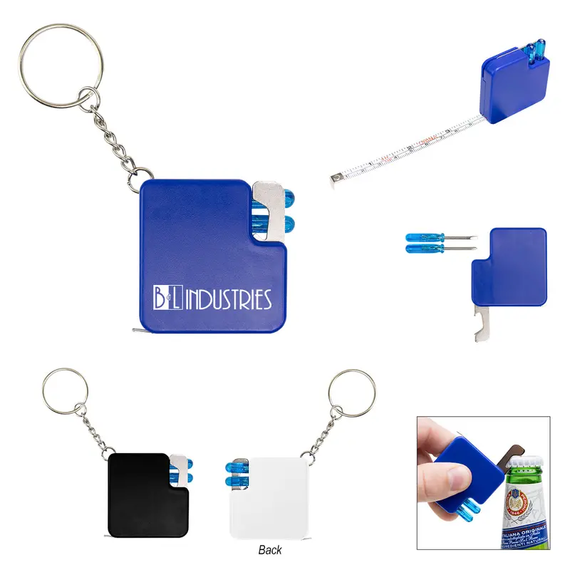 Swift Ergonomic 4-In-1 Keychain Multi Tool With Precision Tips 1