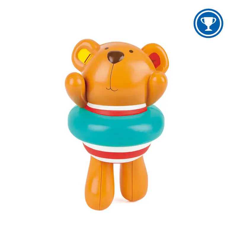 Swimmer Teddy Wind-Up Bath Toy For Toddlers 1