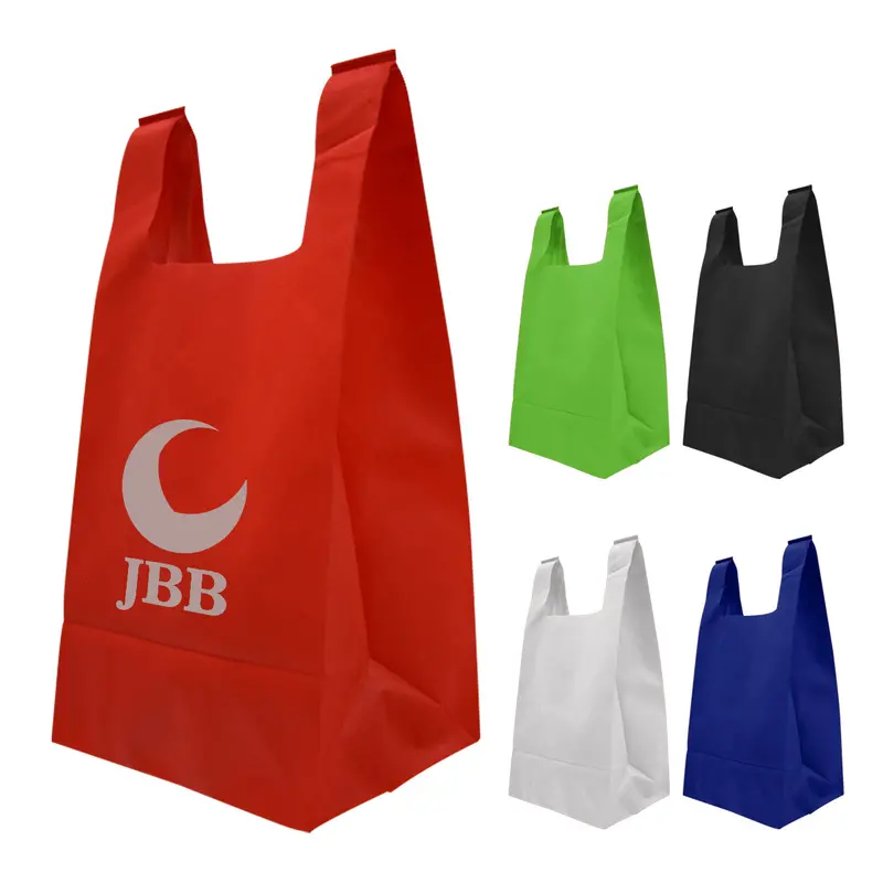 T-Shirt Inspired Reusable Tote – Lightweight Non-Woven Carry 1