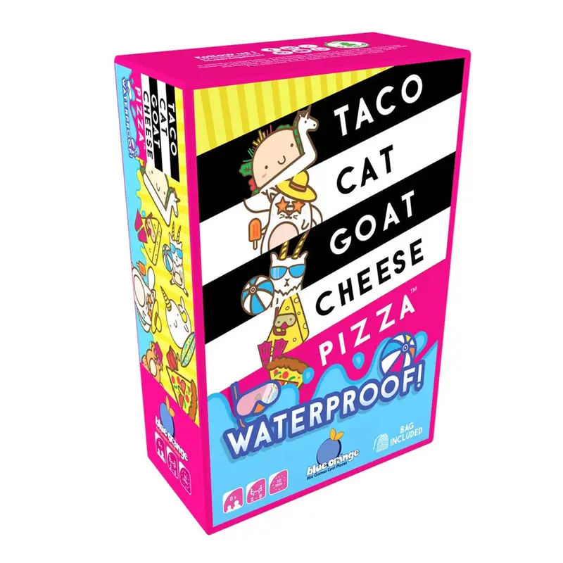 Taco Cat Goat Cheese Pizza – Waterproof Edition 1