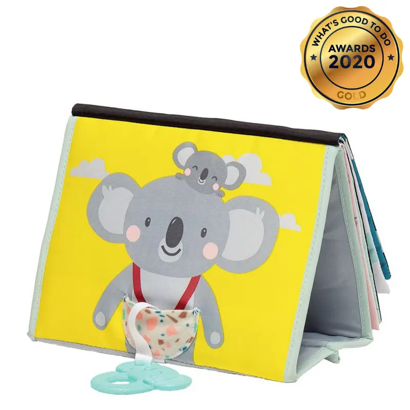 Taf Toys Kimmy Koala Tummy Time Book – Interactive Infant Development Tool 1