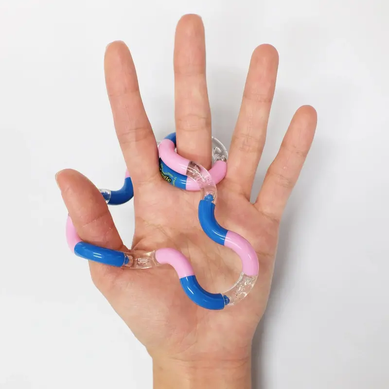 Tangle Jr. Classic – Child-Friendly Fidget Toy With Smooth Rotating Links 1