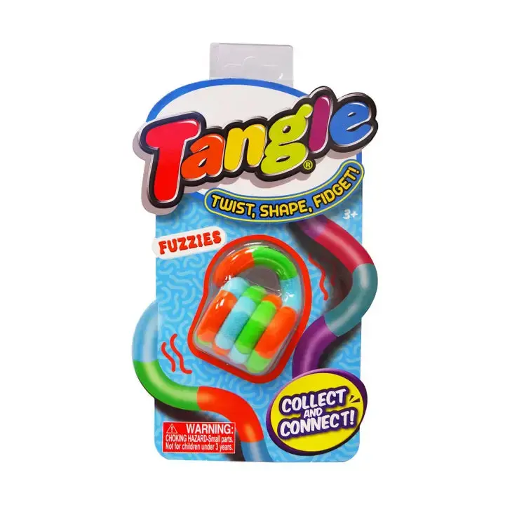Tangle Jr. Fuzzies – Soft Fidget Set (Blister Pack) 1