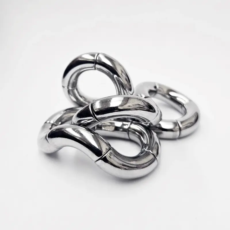 Tangle Kinetic Metal Sculpture – Desktop Fidget Art 1