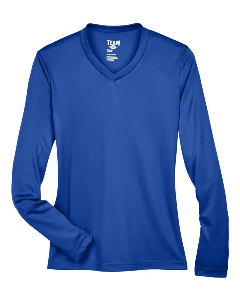 Team 365 Ladies' Moisture-Wicking Long-Sleeve Top 1