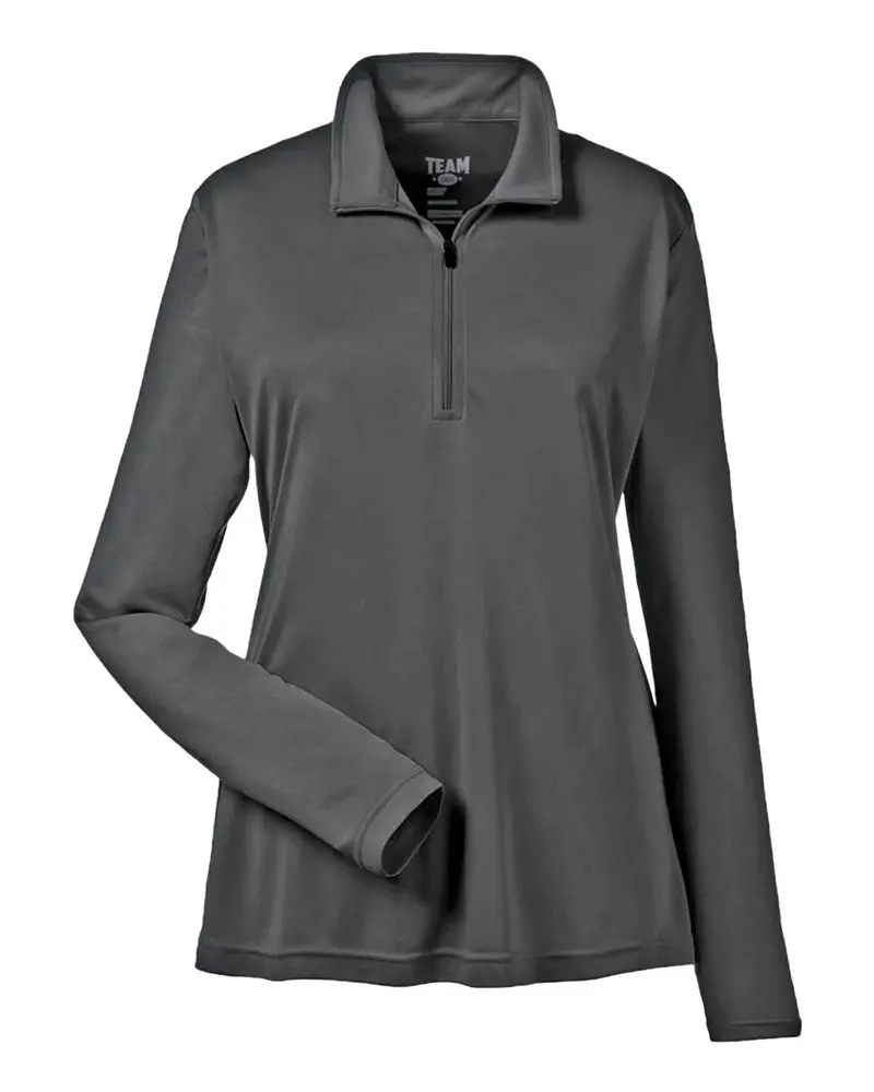 Team 365 Ladies' Performance Quarter-Zip – Modern Fit & Comfort 1