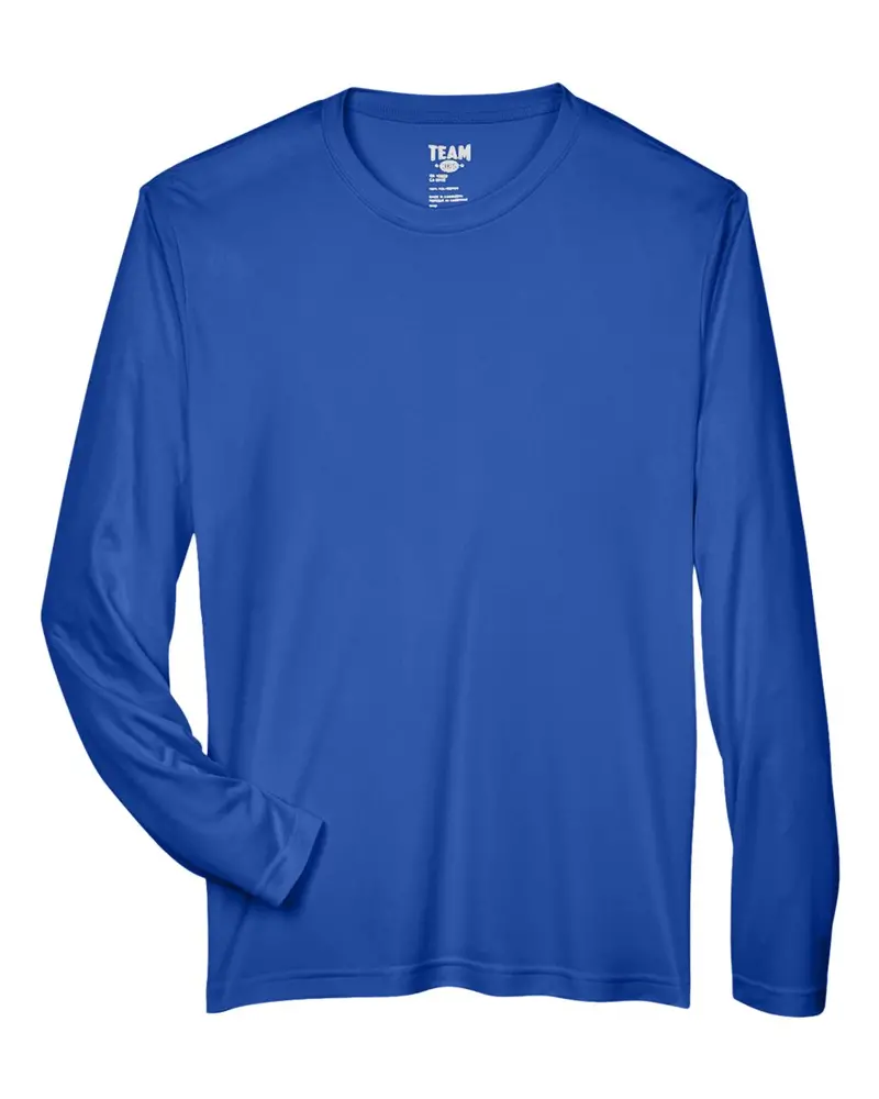 Team 365 Men'S Moisture-Wicking Long-Sleeve Performance Tee 1