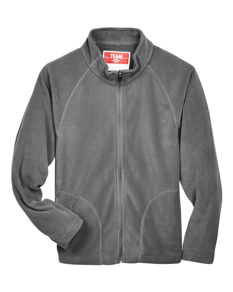 Team 365 Youth Microfleece Jacket – Breathable & Comfort-Fit 1