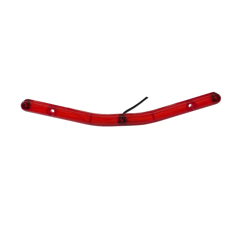 Tecniq Red V-Shaped Led Light Bar – 58-Inch Lead Wire Included 1