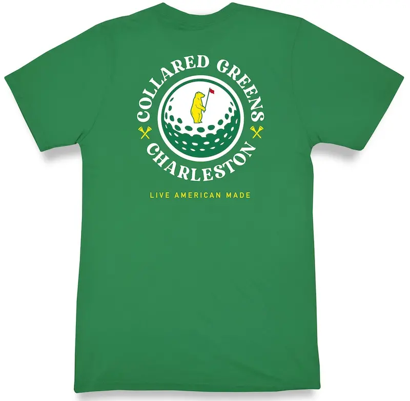 Tee'D Off Augusta Green Graphic T-Shirt 1
