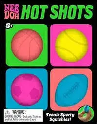 Teenie Nee Hot Shots – Warm-Tone Squishy Dough Characters 1