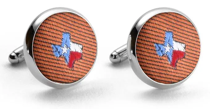 Texas State Gold Cufflinks 1
