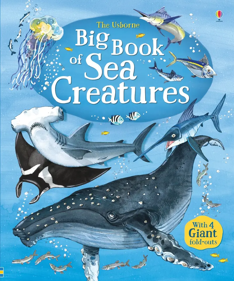 The Big Book Of Sea Creatures – Illustrated Reference Guide 1