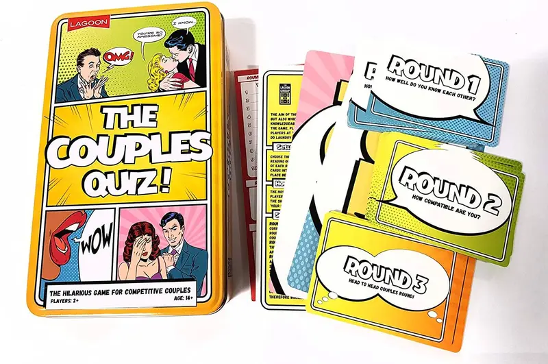 The Couples Quiz – Relationship Trivia Game For Partners 1