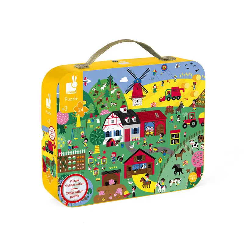 The Farm Observation Jigsaw Puzzle – 24-Piece Learning Puzzle For Ages 3–6 1