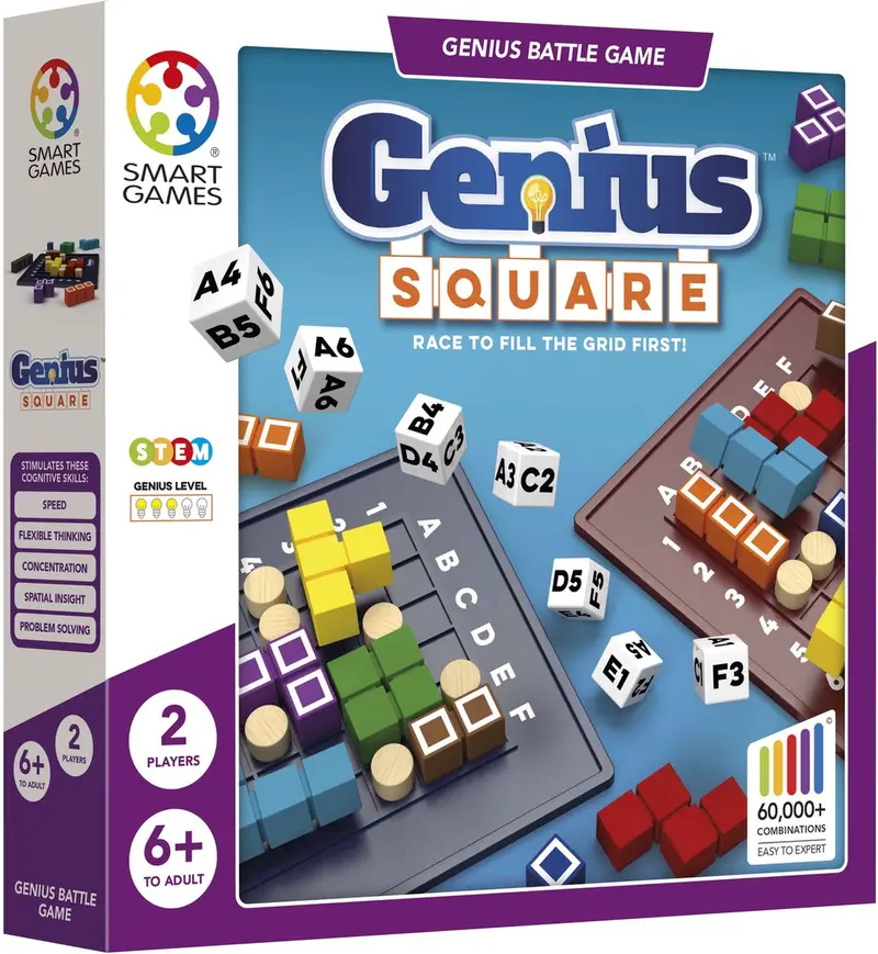 The Genius Square – Award-Winning Stem Logic Puzzle 1