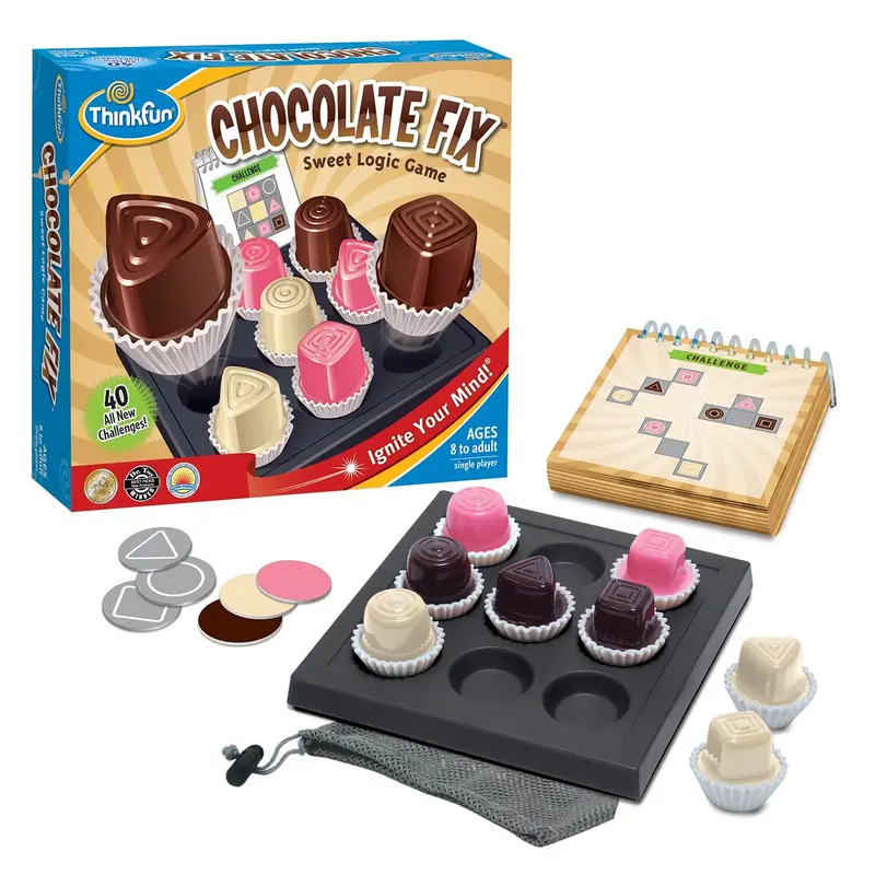Thinkfun Chocolate Fix Logic Puzzle Game – Stem Learning Challenge 1
