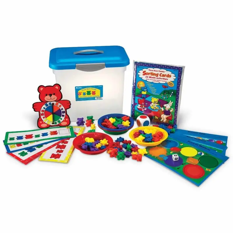 Three Bear Family Sorting, Patterning & Play Set 1