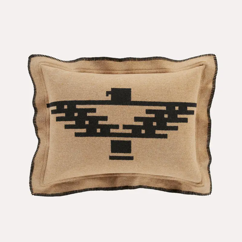 Thunderbird Mountain-Themed Decorative Sham Pillow 1