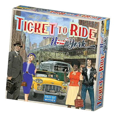 Ticket To Ride: New York – Compact Strategy Board Game 1
