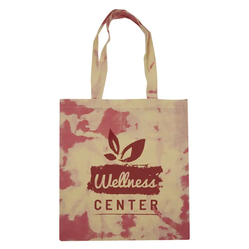 Tie-Dye Cotton Candy Tote Bag – Playful Color Blend 1