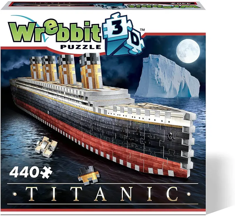Titanic 3D Jigsaw Puzzle – Detailed Educational Model Kit 1