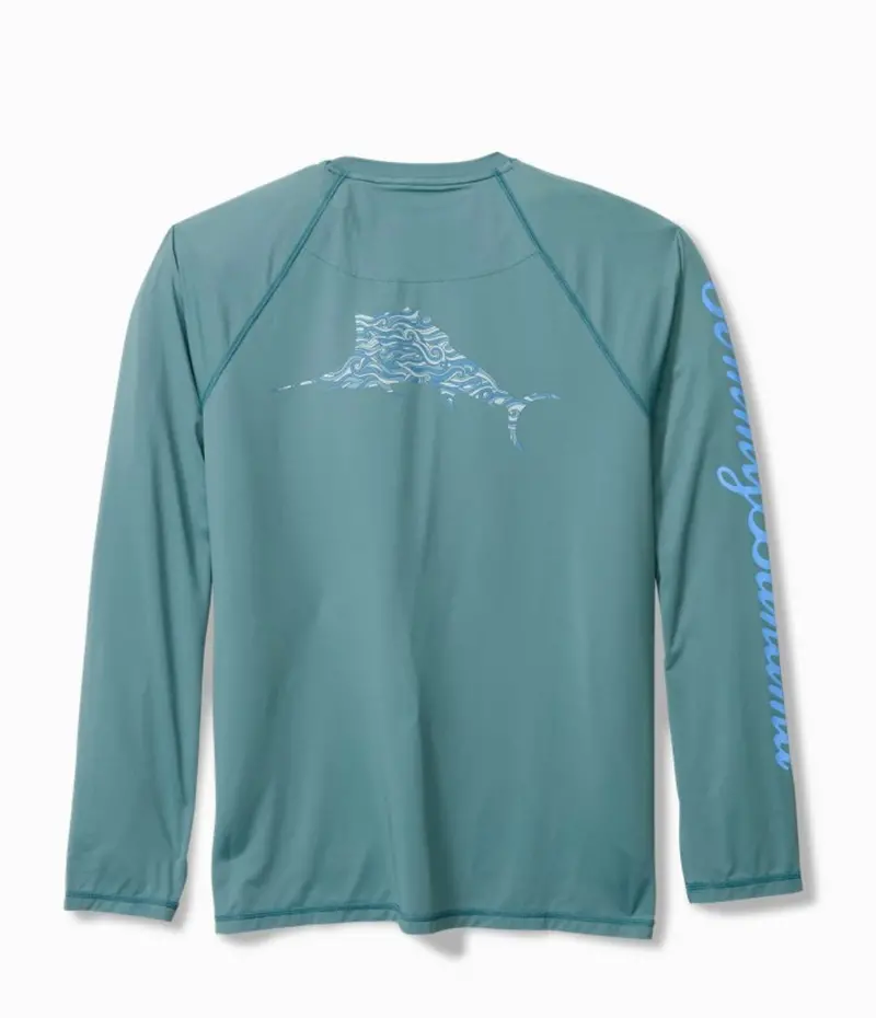 Tommy Bahama Chill Time Surf Crew Long-Sleeve T-Shirt 1