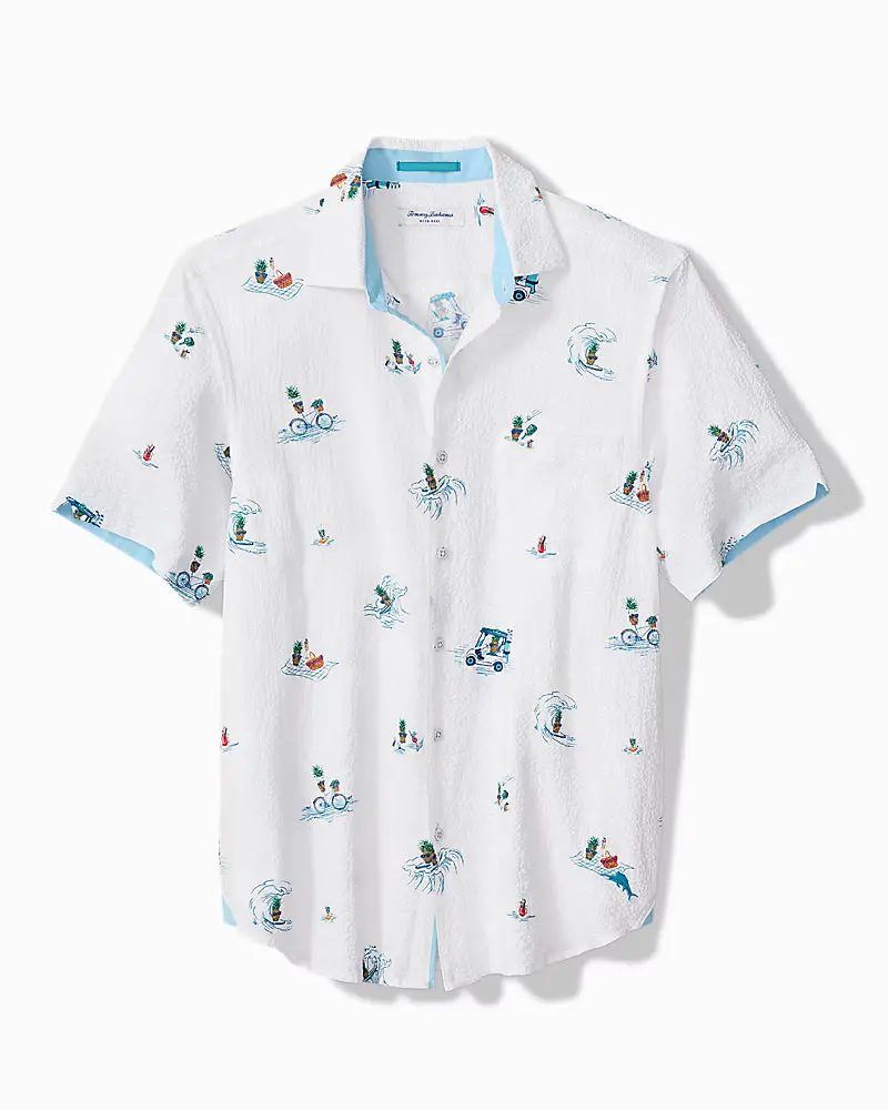 Tommy Bahama Nova Wave Pineapple Pete Cotton Shirt 1