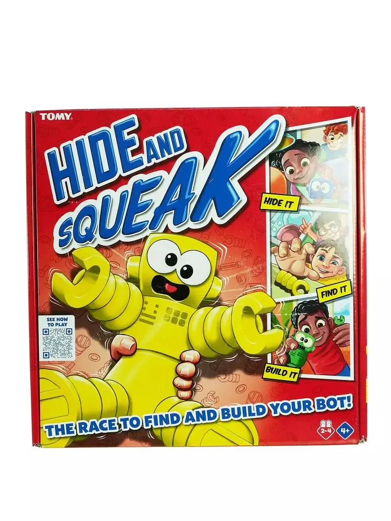Tomy Hide & Squeak Robot Toys – Interactive Sound Discovery Set 1