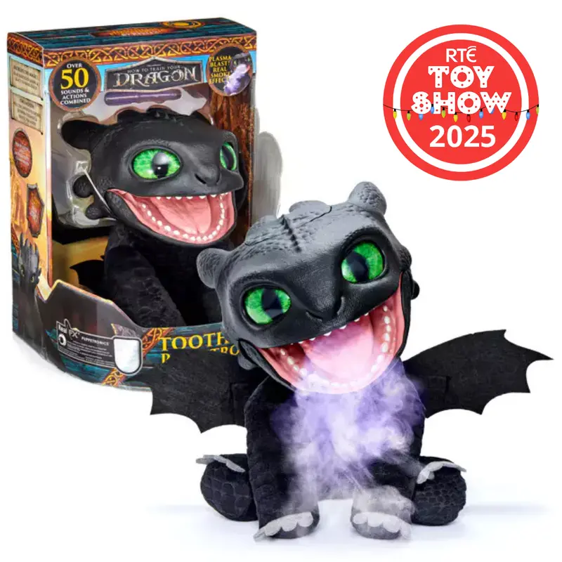 Toothless Puppetronic – Animated Dragon Hand Puppet With Motion Effects 1