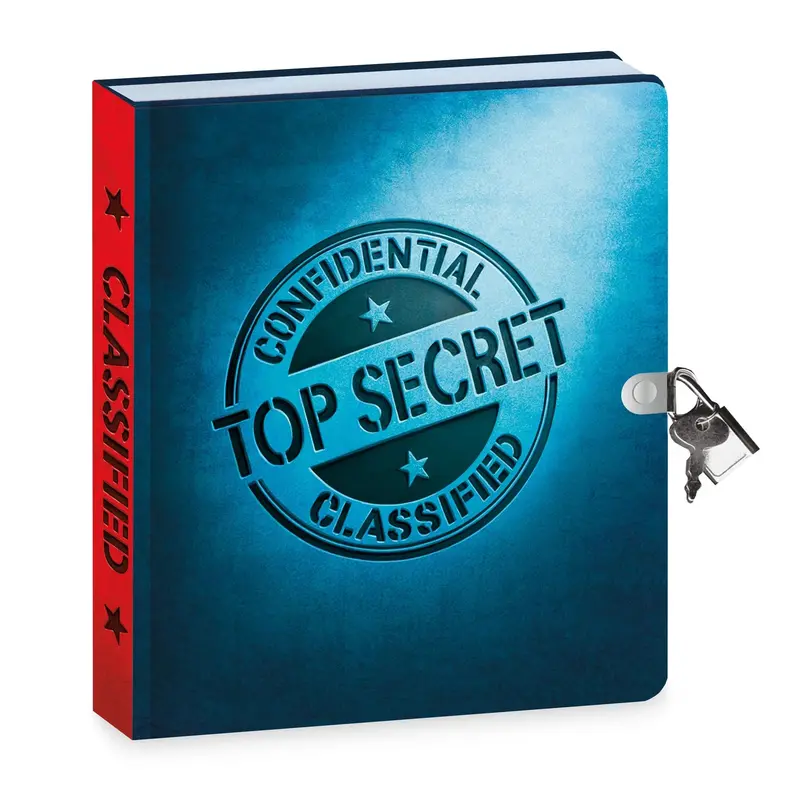 Top-Secret Diary With Invisible Ink Pen Set 1