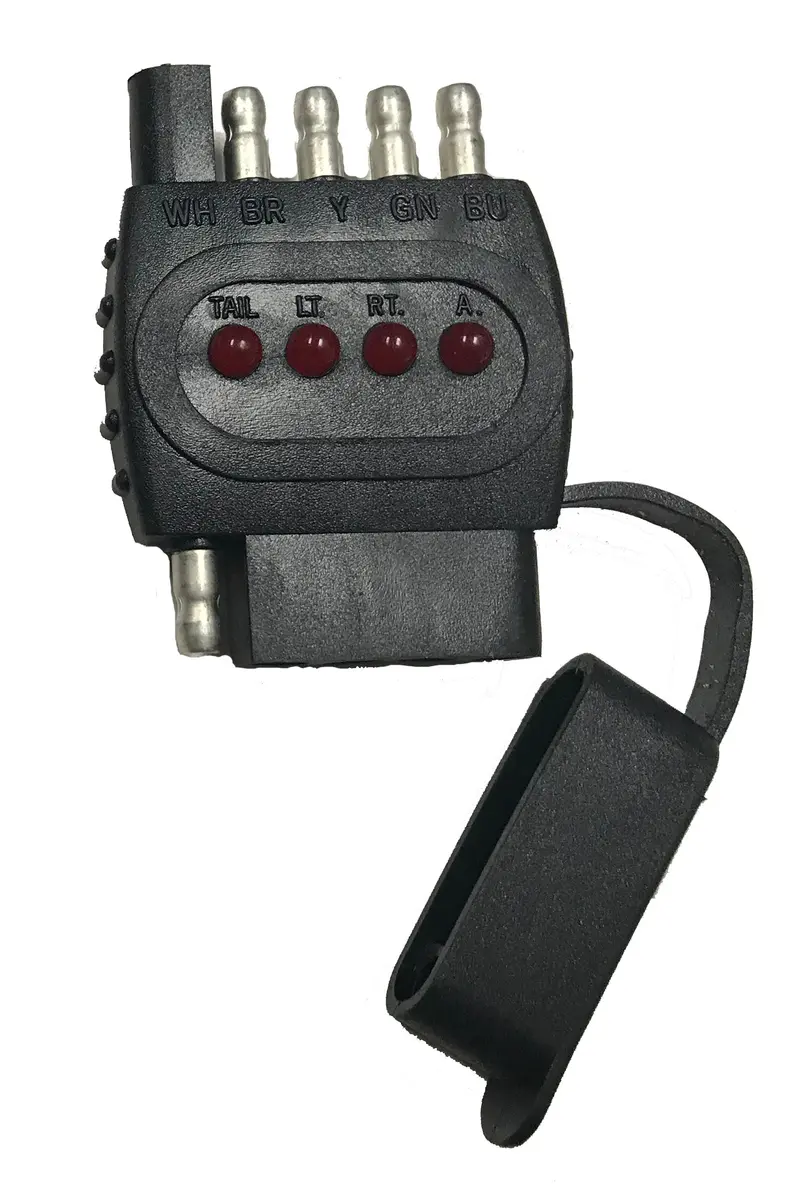 Tow Ready 20115 Five-Flat Vehicle-End Trailer Wiring Tester 1