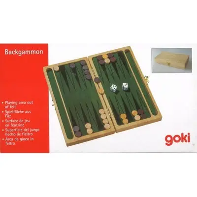 Traditional Backgammon Board Game Set 1