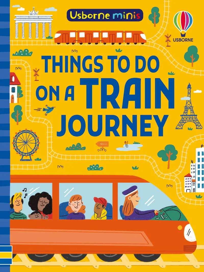 Train Journey Fun Mini Book – On-The-Go Activities For Children 1